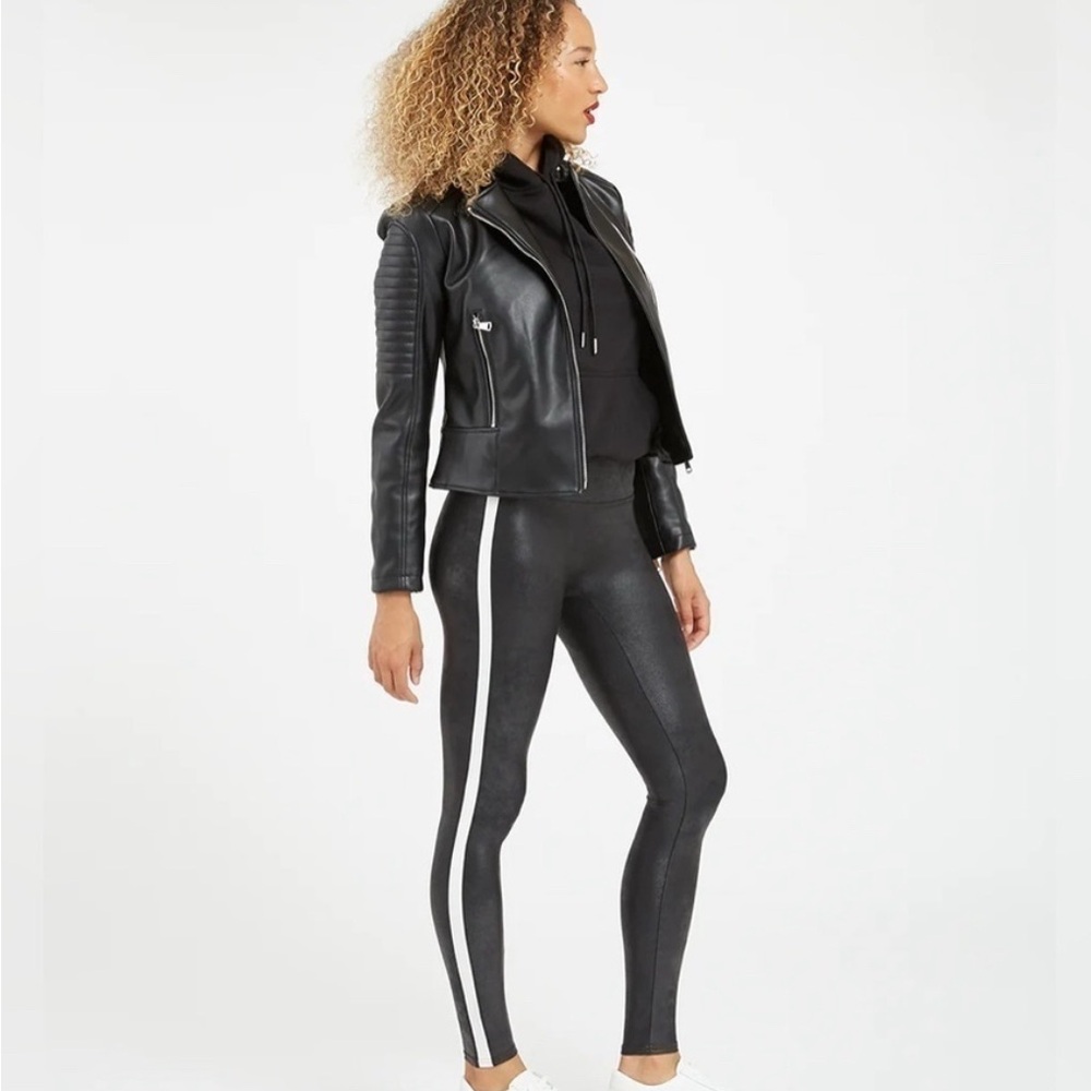 Spanx Faux Leather Leggings